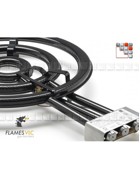 Bruleur Gaz TT-460PFR VLC - Bruleur Gaz Flames VLC - FLAMES VLC®