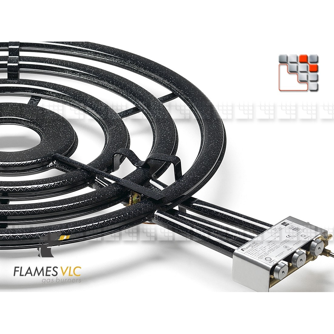 Bruleur Gaz TT-460PFR VLC - Bruleur Gaz Flames VLC - FLAMES VLC®
