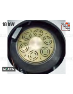 18kW Gas Burner Wok W MAINHO M04-OQGW MAINHO® Fryer Wok Steam Oven
