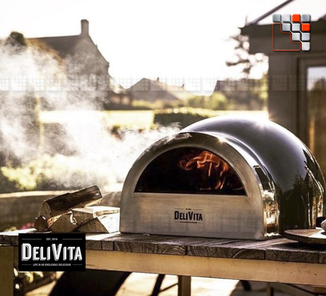 Delivita - Four à bois - Pack Pizzaiolo - 8 Accessoires Inclus - The  Gastronomie House