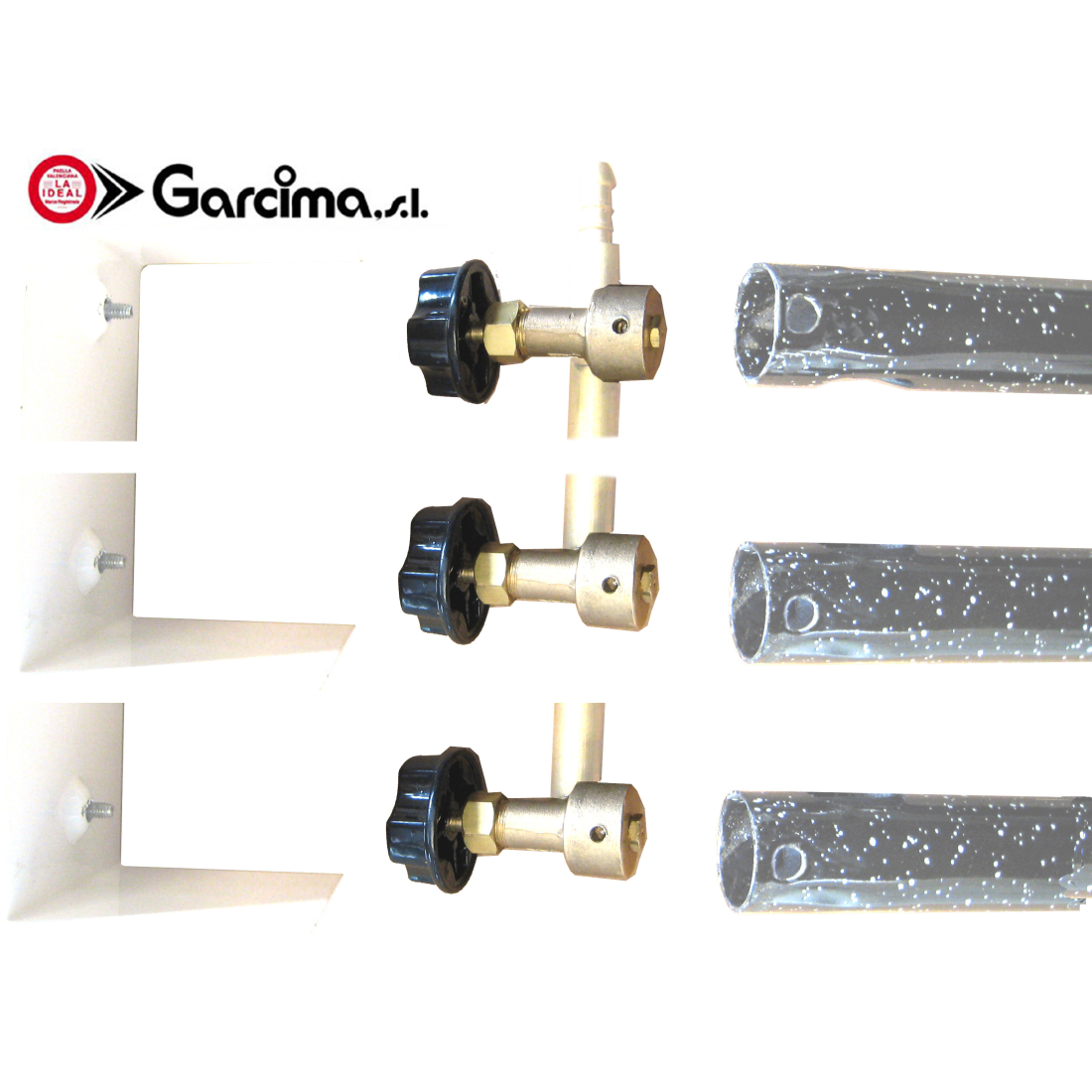 Kit Robinet pour Bruleur Gaz Garcima 1ere version