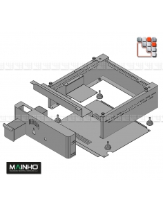 Carter Inox AR Gamme NS NC MAINHO M36-ARZ02020 MAINHO SAV - Accessoires Pièces détachées MAINHO