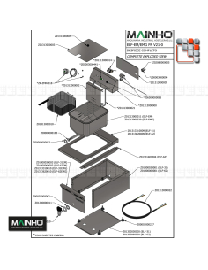 ELF ECO LINE MAINHO Fryer Stainless Steel Housing